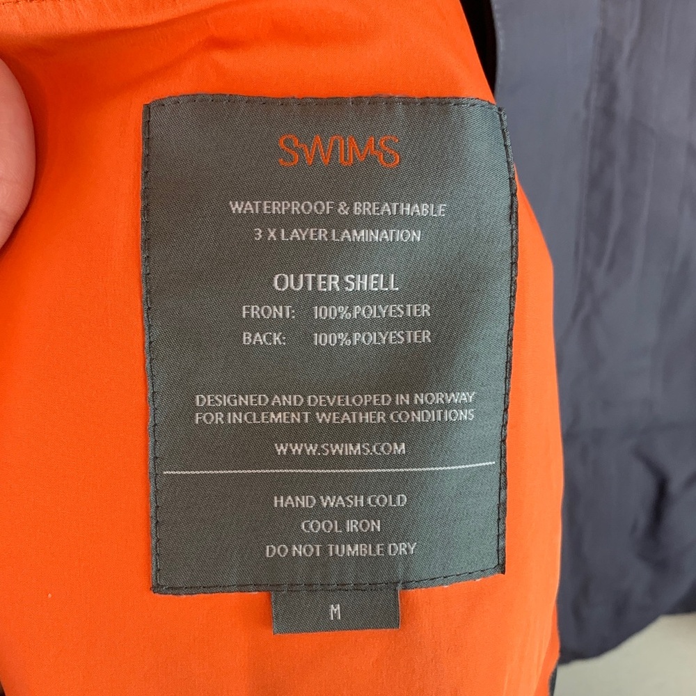 Swims women’s raincoat sz M long button down spring fall preppy career work - Picture 7 of 9